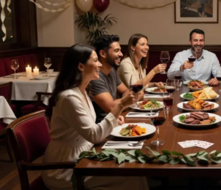 Soukromá oslava s kartami, koktejly a gastronomickými specialitami